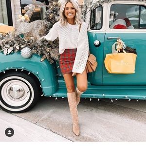 Sam Edelman hai boot camel suede knee high